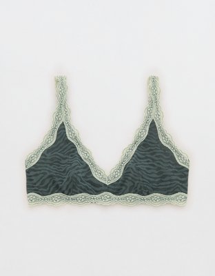 Show Off Zebra Lace Scoop Bralette