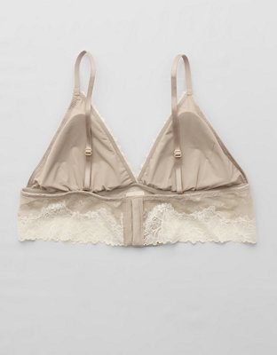 Show Off Bralette Triangular con Relleno y Encaje Midnight Romance