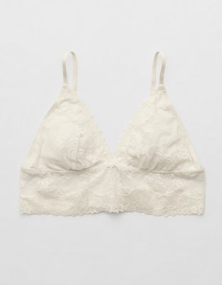 Show Off Midnight Romance Lace Padded Triangle Bralette