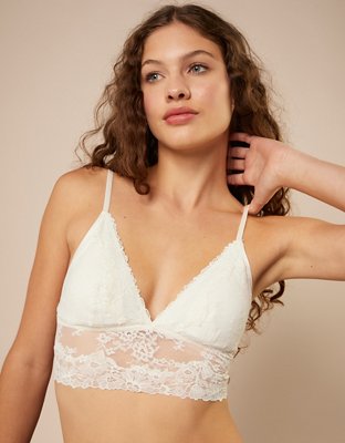 Show Off Midnight Romance Lace Padded Triangle Bralette