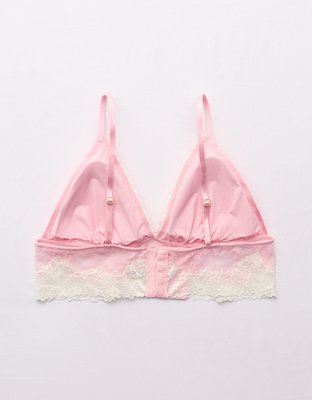 Show Off Midnight Romance Lace Padded Triangle Bralette