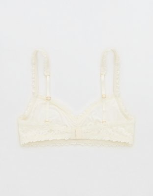 Show Off Rosey Lace Padded Scoop Bralette