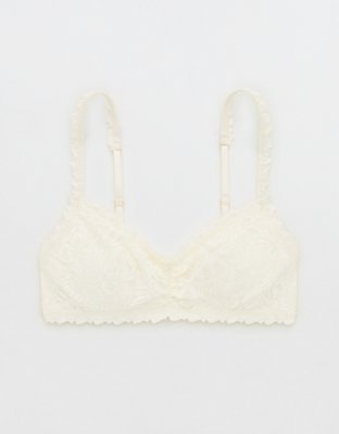 Show Off Rosey Lace Padded Scoop Bralette