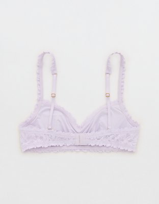 Show Off Rosey Lace Padded Scoop Bralette