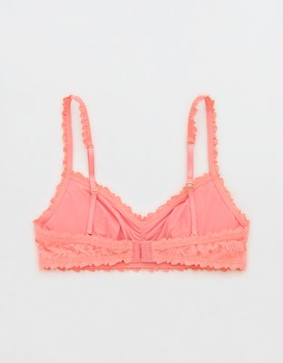 Show Off Rosey Lace Padded Scoop Bralette
