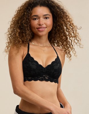 Show Off Chenille Lace Push Up Bralette