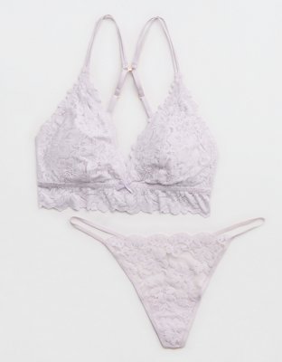 Show Off Chenille Lace Push Up Bralette