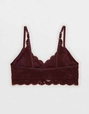 Show Off Chenille Lace Push Up Bralette