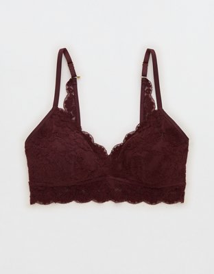 Show Off Chenille Lace Push Up Bralette