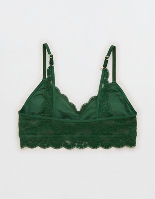 Show Off Chenille Lace Push Up Bralette