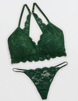 Show Off Chenille Lace Push Up Bralette