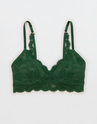 Show Off Chenille Lace Push Up Bralette