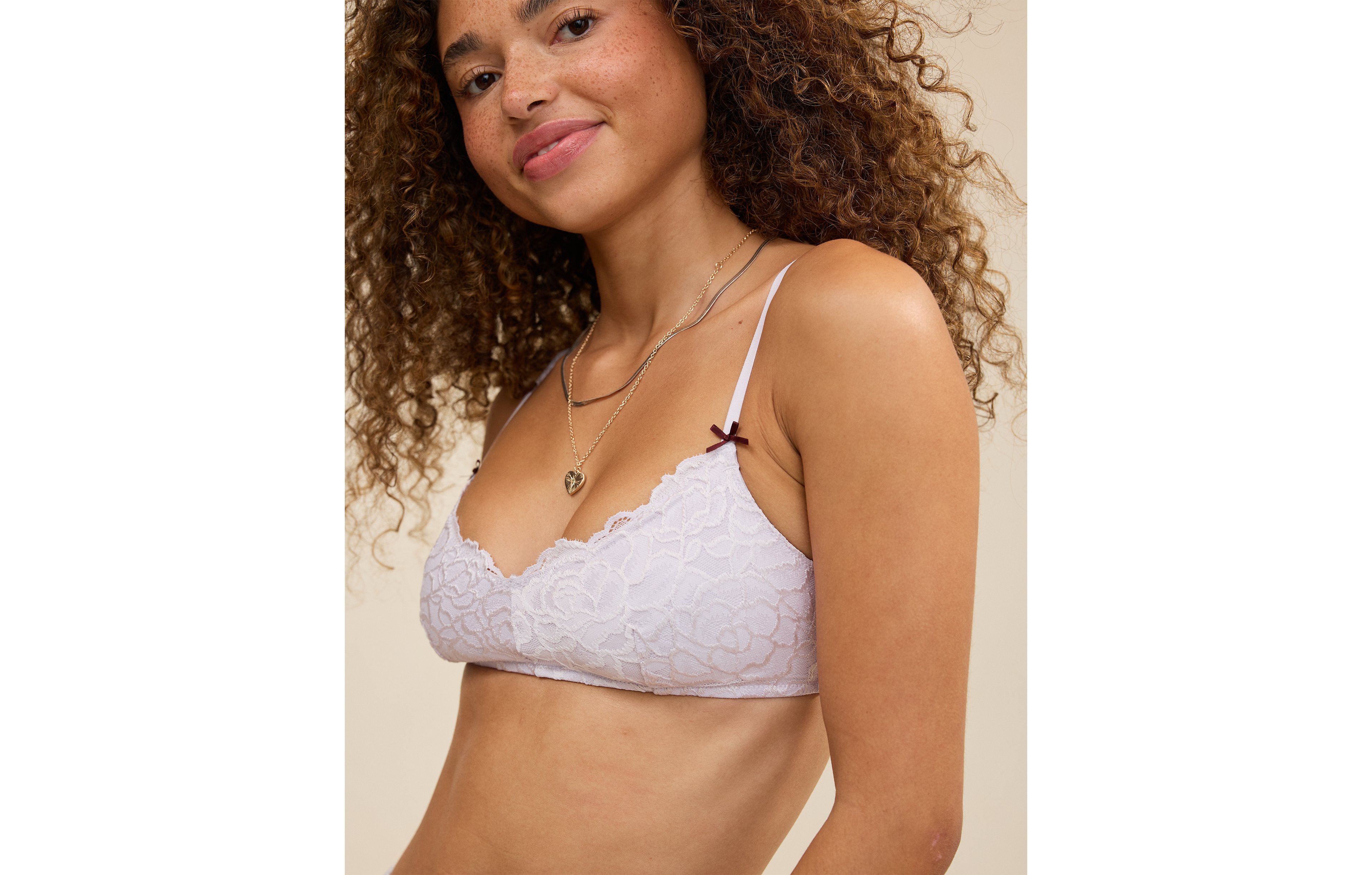 Show Off Dozen Roses Lace Padded Bralette