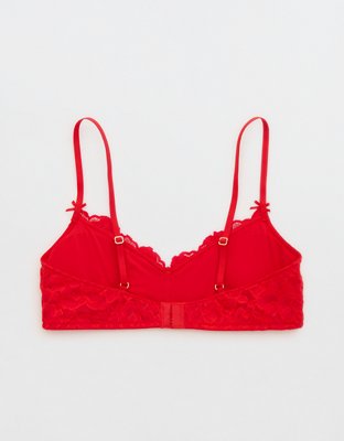 Show Off Dozen Roses Lace Padded Bralette