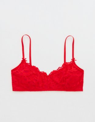 Show Off Dozen Roses Lace Padded Bralette