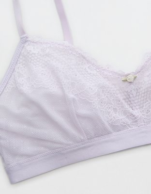 Show Off Frosted Floral Lace Bralette