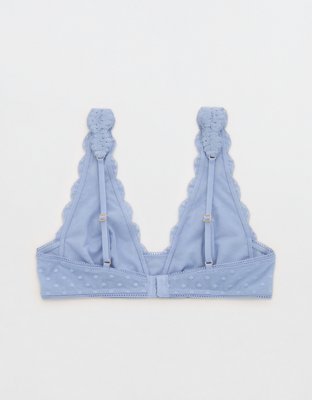 Show Off Chenille Lace Plunge Bralette