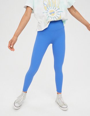 NEW Aerie OFFLINE By Aerie Big Chill Seamless Ribbed Leggings