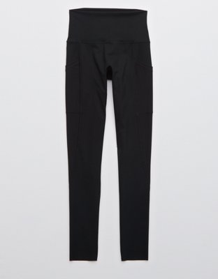 OFFLINE By Aerie Goals High Waisted Pocket Legging Womens True Black XS - 33005406 - By Brand THE FABRIC: Our Goals fabric. ZERO camel toe with  sku 33005406