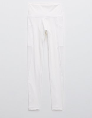 OFFLINE By Aerie Goals High Waisted Pocket Legging Womens White XL Short - 33005554 - By Brand THE FABRIC: Our Goals fabric. ZERO camel toe with  sku 33005554