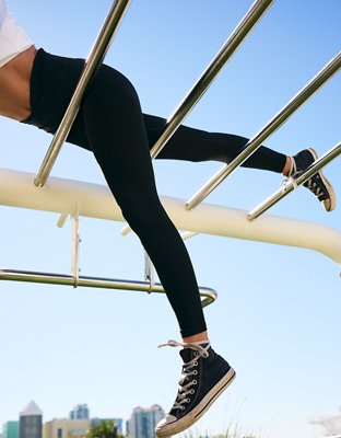 OFFLINE By Aerie Real Me XTRA High Waisted Crossover Ruffle Legging