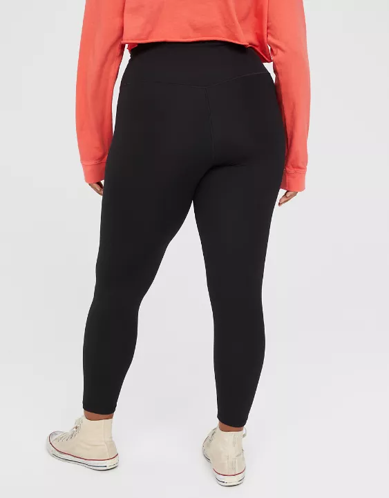 OFFLINE By Aerie Real Me Xtra High Waisted Crossover Ruffle Legging