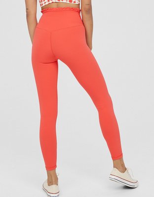 Женские брюки Aerie OFFLINE By Aerie Real Me Xtra High Waisted Crossover Ruffle Legging — фото 2