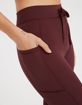 OFFLINE By Aerie Goals Pocket Drawcord High Waisted Legging