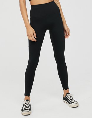 OFFLINE By Aerie Goals High Waisted Scallop Pocket Legging