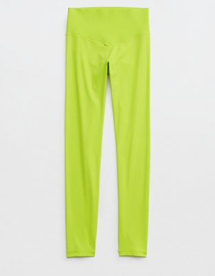 Aerie Real Me Xtra Hold Up Leggings Green - $14 - From Emily