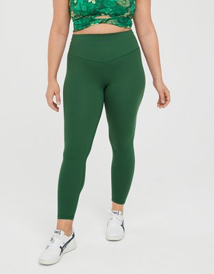 Aerie green outlet leggings