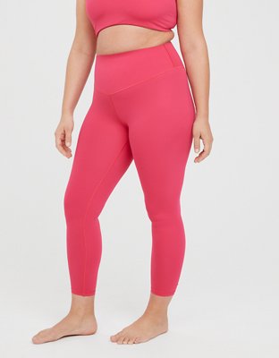 Aerie Arie Crossover High Waisted Leggings Pink Size M - $41 (31% Off  Retail) - From Alexis