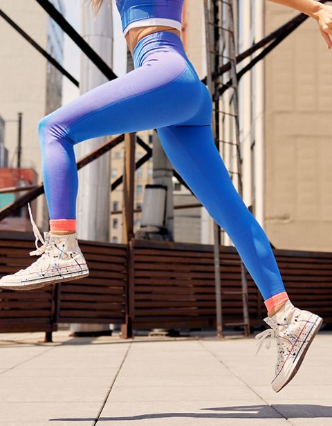 Женские брюки Aerie OFFLINE By Aerie Seamless High Waisted Two Tone Legging