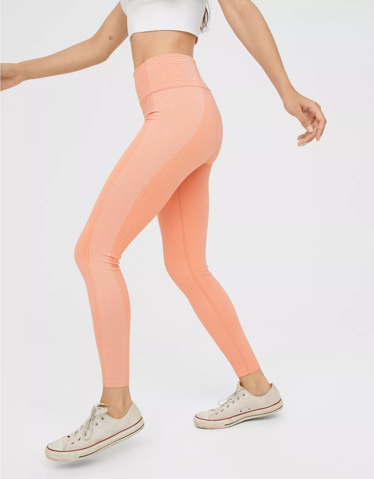 OFFLINE By Aerie Seamless High Waisted Two Tone Legging