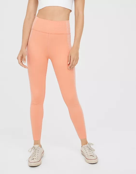 OFFLINE By Aerie Seamless High Waisted Two Tone Legging