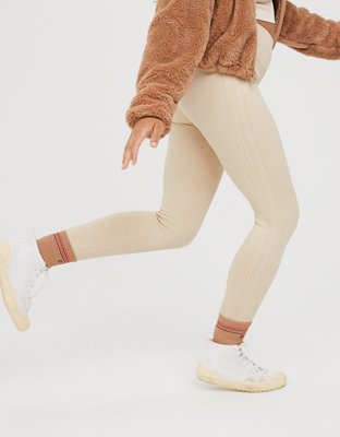 Женские брюки Aerie OFFLINE By Aerie Seamless Cable High Waisted Legging — фото 2