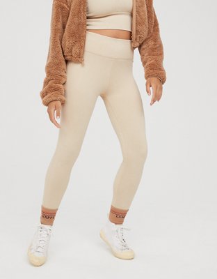 Женские брюки Aerie OFFLINE By Aerie Seamless Cable High Waisted Legging — фото 4
