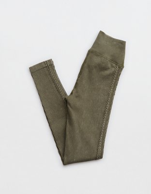 OFFLINE By Aerie Seamless Cable High Waisted Legging