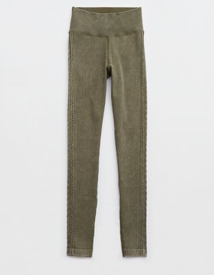 OFFLINE By Aerie Seamless Cable High Waisted Legging