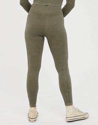 OFFLINE By Aerie Seamless Cable High Waisted Legging