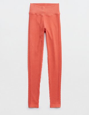 OFFLINE By Aerie Seamless Cable High Waisted Legging