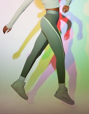 OFFLINE By Aerie Goals Logo Waistband Legging