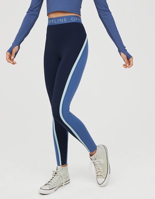 OFFLINE By Aerie Goals Legging con logotipo en la pretina