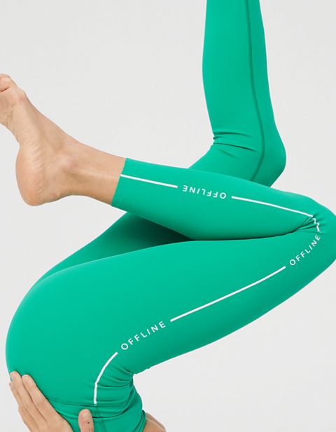 Женские брюки Aerie OFFLINE By Aerie Goals Logo Legging