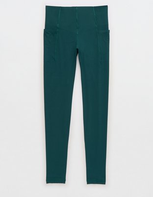 OFFLINE by Aerie Real Me Xtra Hold Up! Cintura Alta Legging con bolsillo