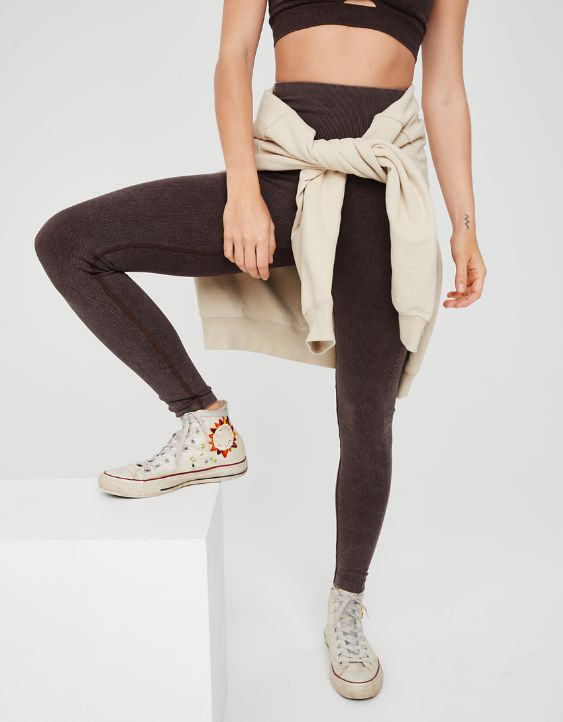 OFFLINE By Aerie Totally! Textured Seamless Legging