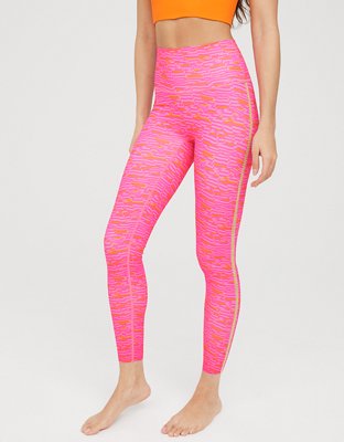 Женские брюки Aerie OFFLINE By Aerie Goals Crochet Inset Legging — фото 5