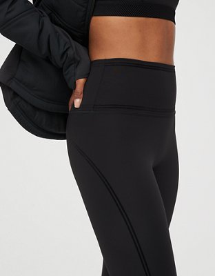 OFFLINE By Aerie Goals Legging con Ribete de Terciopelo
