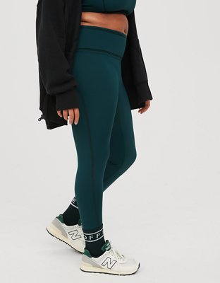 OFFLINE By Aerie Goals Legging con Ribete de Terciopelo