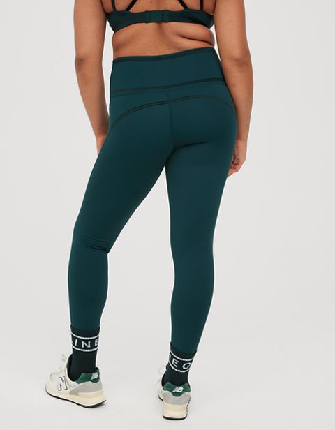Женские брюки Aerie OFFLINE By Aerie Goals Velvet Trim Legging
